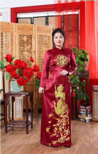 Thuê Áo Dài Ngày Cưới Bà Sui - 7+ Mẫu Áo Dài Đẹp Cho Các Mẹ | Áo Dài Trang Võ